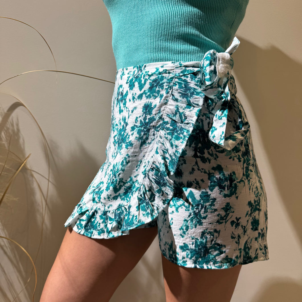 Jupe Short Bleu